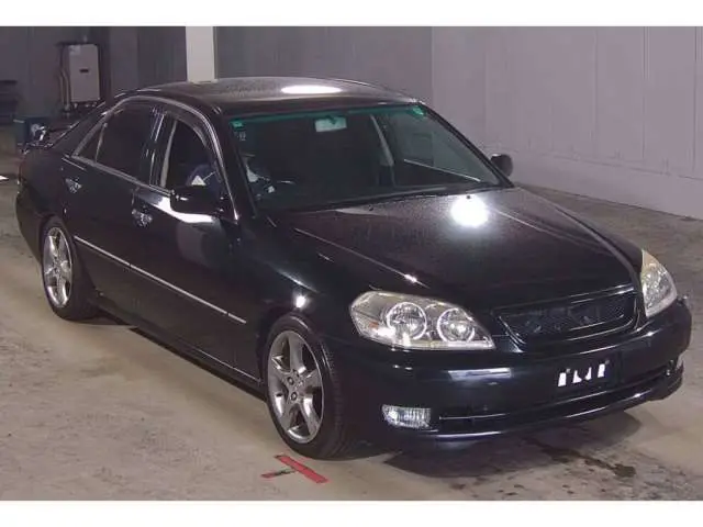 2003 Toyota Mark II iR-V Black Sedan for sale, Japanese used car export - photo 1 of 6 | GULJI TRADERS