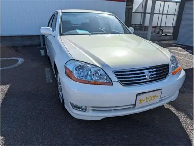 2004 Toyota Mark II 2.5 Grande G Pearl Sedan for sale, Japanese used car export | GULJI TRADERS