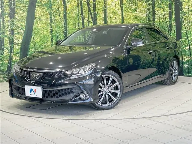 2019 Toyota Mark X 250S Black Sedan for sale, Japanese used car export - photo 1 of 30 | GULJI TRADERS