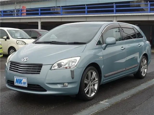 2008 Toyota Mark X Zio 240G - photo 1 2008 Toyota Mark X Zio 240G Green Sedan for sale, Japanese used car export | GULJI TRADERS