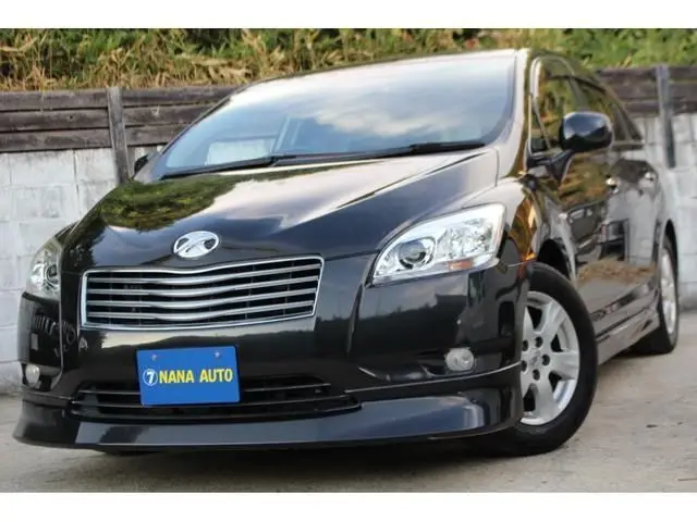2008 Toyota Mark X Zio 240F - photo 1 2008 Toyota Mark X Zio 240F Black Sedan for sale, Japanese used car export | GULJI TRADERS