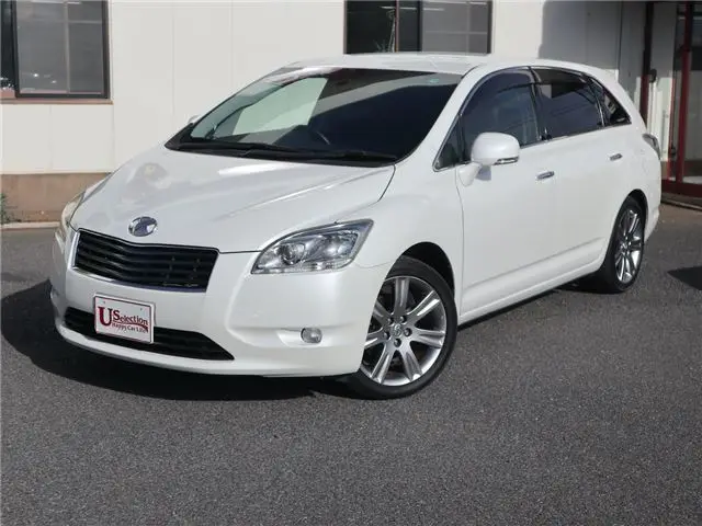 2009 Toyota Mark X Zio 350GB/HDD navigation/Full-seg/Brown leather seats/Smakey/18 aluminum - photo 1 2009 Toyota Mark X Zio 350GB/HDD navigation/Full-seg/Brown leather seats/Smakey/18 aluminum Pearl Sedan for sale, Japanese used car export - photo 1 of 50 | GULJI TRADERS