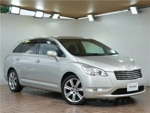 2010 Toyota Mark X Zio 240G - photo 1 2010 Toyota Mark X Zio 240G Silver Sedan for sale, Japanese used car export | GULJI TRADERS