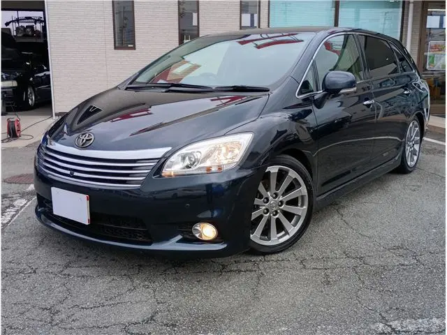 2011 Toyota Mark X Zio Aerial 7-seater, R-SR adjustable suspension, manufacturer navigation system with TV. - photo 1 2011 Toyota Mark X Zio Aerial 7-seater, R-SR adjustable suspension, manufacturer navigation system with TV. Blue Sedan for sale, Japanese used car export | GULJI TRADERS