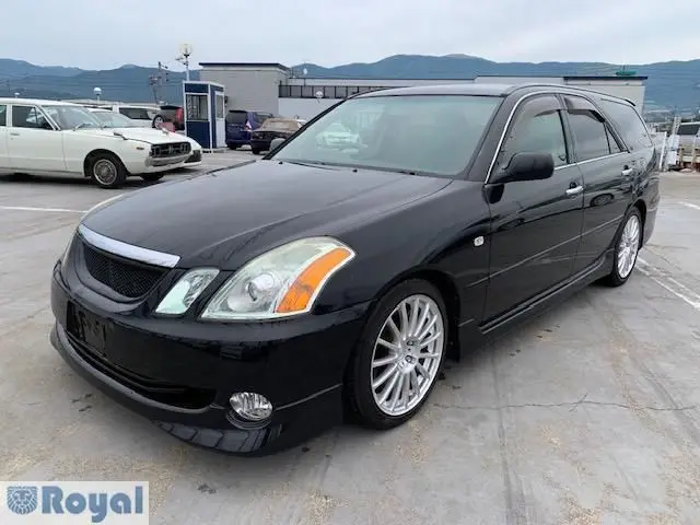 2003 Toyota Markii Blit 2.5iR-V Black Sedan for sale, Japanese used car export | GULJI TRADERS