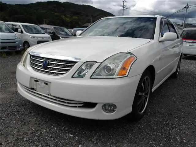 2004 Toyota Markii Blit 2.5iR-S Limited ☆ AIS tested Pearl Sedan for sale, Japanese used car export | GULJI TRADERS
