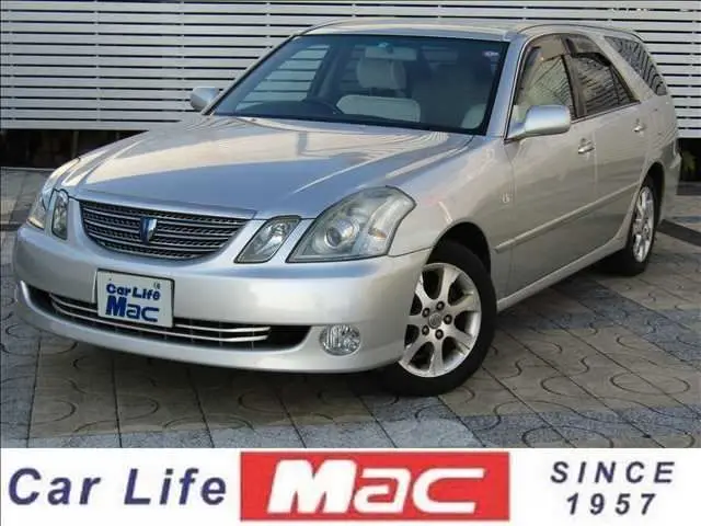 2006 Toyota Markii Blit 2.5iR-S - photo 1 2006 Toyota Markii Blit 2.5iR-S Silver Sedan for sale, Japanese used car export - photo 1 of 50 | GULJI TRADERS