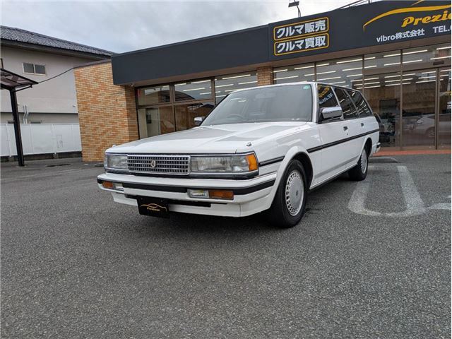 1989 Toyota Markii Wagon LG Full Original Service Records (12 pages) White Van for sale, Japanese used car export | GULJI TRADING