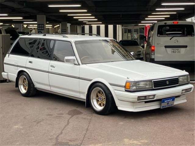 1995 Toyota Markii Wagon LG Grande Edition 5MT - photo 1 1995 Toyota Markii Wagon LG Grande Edition 5MT White Van for sale, Japanese used car export | GULJI TRADERS