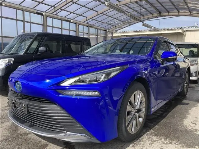 2021 Toyota Mirai Z - photo 1 2021 Toyota Mirai Z Blue Sedan for sale, Japanese used car export - photo 1 of 17 | GULJI TRADERS