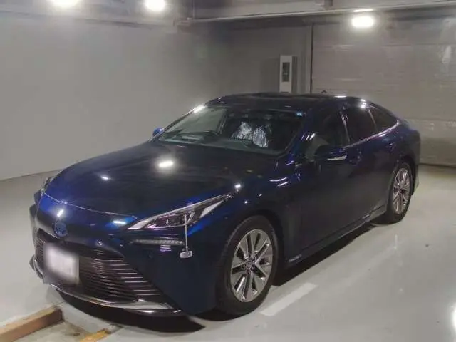 2022 Toyota Mirai Z Executive PKG Adva D Blue Sedan for sale, Japanese used car export | GULJI TRADERS