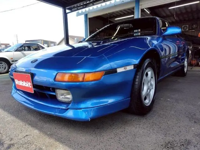 1990 Toyota MR2 2.0 G Blue Coupe for sale, Japanese used car export - photo 1 of 70 | GULJI TRADERS