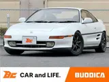 1991 Toyota MR2 G Limited ★ Adjustable suspension ★ Aftermarket alloy wheels ★ Aftermarket muffler ★ Timing belt XX ★ 5-speed manual transmission White Coupe for sale, Japanese used car export - photo 1 of 48 | GULJI TRADERS