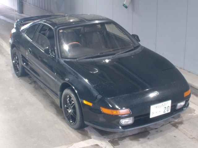 1991 Toyota MR2 G LTD T-bar roof Black Coupe for sale, Japanese used car export | GULJI TRADING