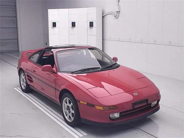 1992 Toyota MR2 G LTD T-bar roof Red Coupe for sale, Japanese used car export - photo 1 of 10 | GULJI TRADERS