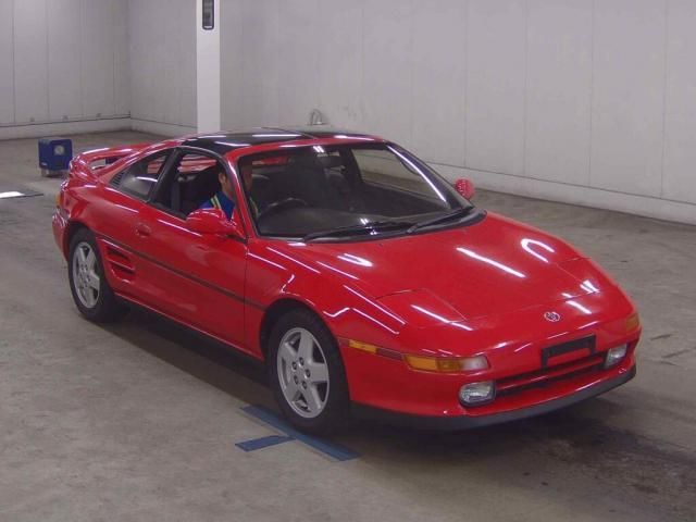 1992 Toyota MR2 G Limited Red Coupe for sale, Japanese used car export | GULJI TRADING