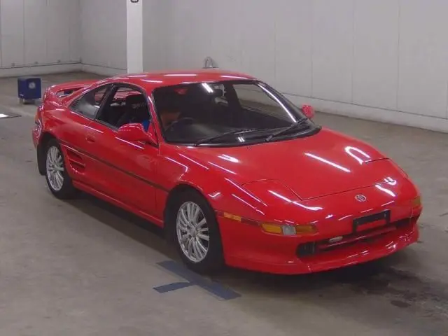 1993 Toyota MR2 GT - photo 1 1993 Toyota MR2 GT Red Coupe for sale, Japanese used car export - photo 1 of 5 | GULJI TRADERS
