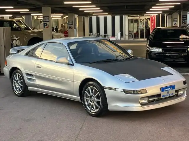 1995 Toyota MR2 G Limited 5MT Rear spoiler Aftermarket Silver Coupe for sale, Japanese used car export | GULJI TRADERS