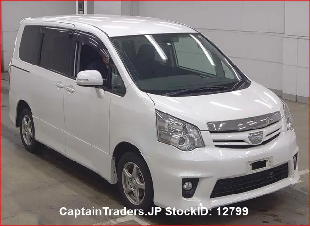 2010 Toyota Noah Pearl white Van for sale, Japanese used car export | GULJI TRADERS