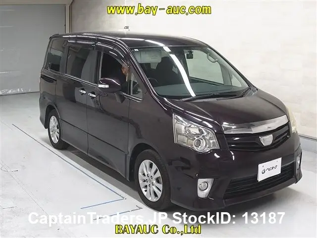 2011 Toyota Noah - photo 1 2011 Toyota Noah Purple Van for sale, Japanese used car export | GULJI TRADERS