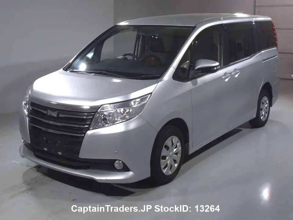 2014 Toyota Noah Silver Van for sale, Japanese used car export - photo 1 of 8 | GULJI TRADERS
