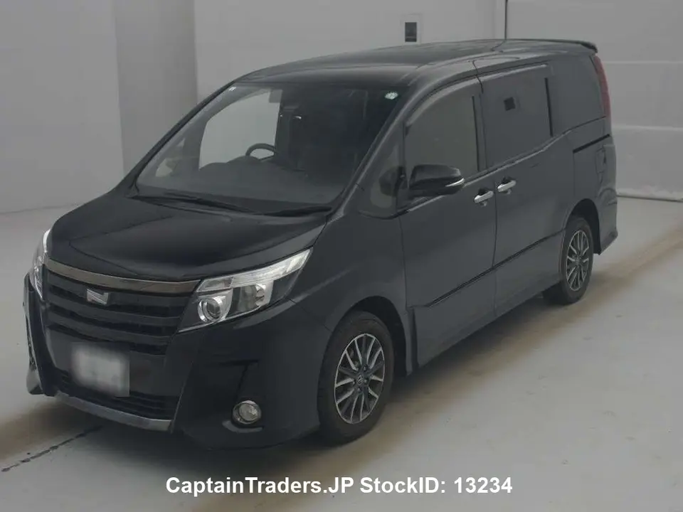 2017 Toyota Noah Black Van for sale, Japanese used car export - photo 1 of 14 | GULJI TRADERS