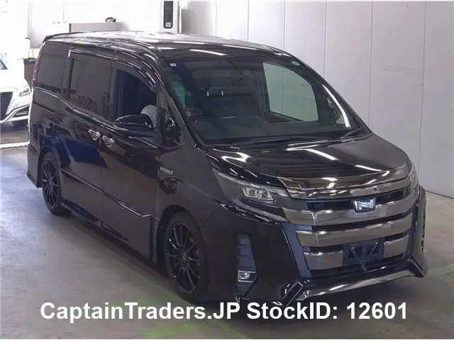 2018 Toyota Noah Black Van for sale, Japanese used car export | GULJI TRADERS