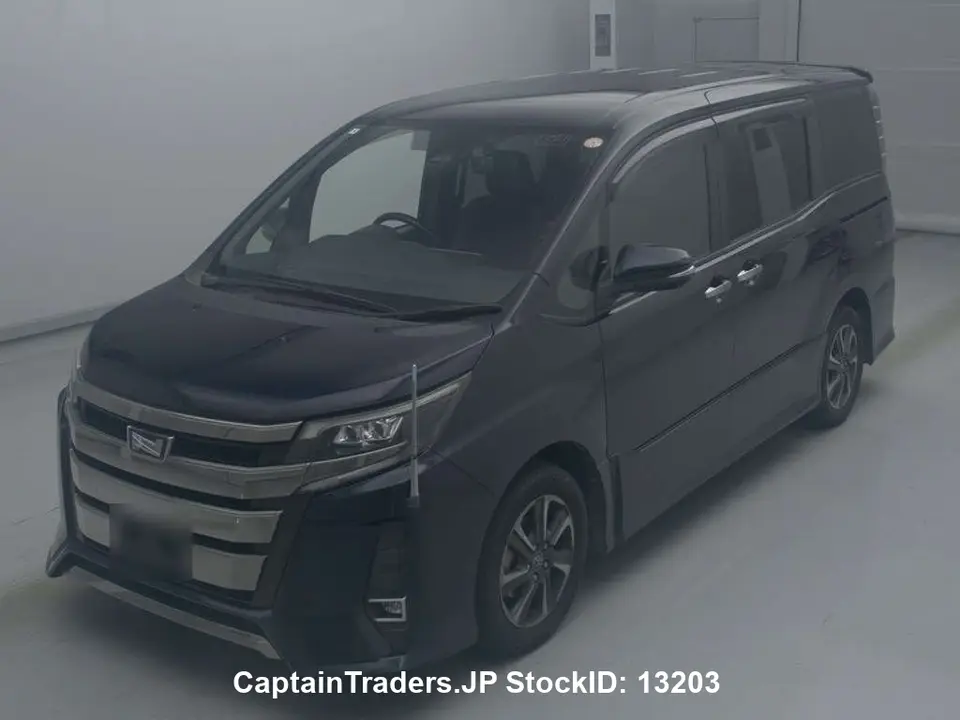 2018 Toyota Noah Black Van for sale, Japanese used car export - photo 1 of 28 | GULJI TRADERS