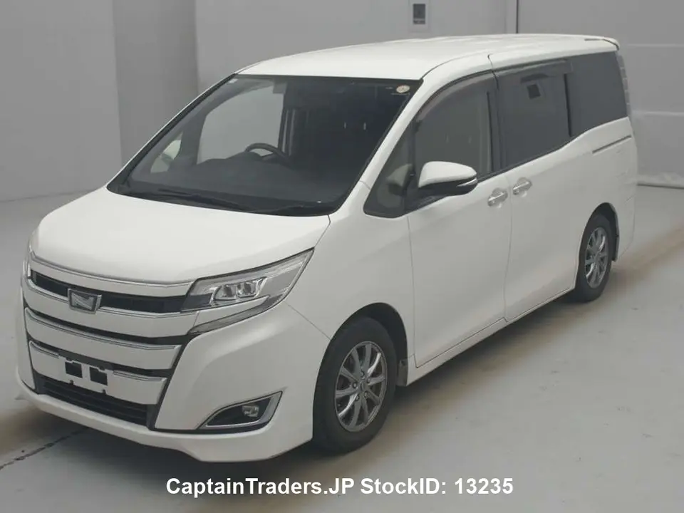 2018 Toyota Noah Pearl Van for sale, Japanese used car export - photo 1 of 14 | GULJI TRADERS