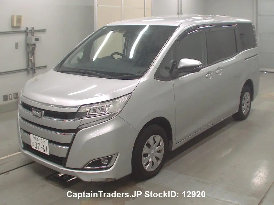2019 Toyota Noah Silver Van for sale, Japanese used car export | GULJI TRADERS