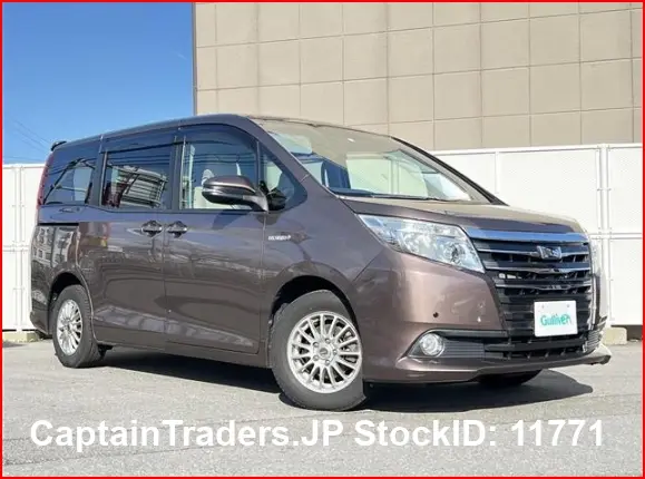 2015 Toyota Noah Hybrid - photo 1 2015 Toyota Noah Hybrid Registration Year / Month 2014 / 5 Steering Right Manufacture Year / Month 2015 / 5 Seats 7 Mileage 49 Van for sale, Japanese used car export | GULJI TRADERS