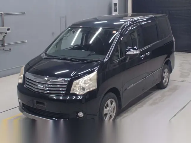 2013 Toyota Noah Push Start X Smart Edition Black Van for sale, Japanese used car export | GULJI TRADERS