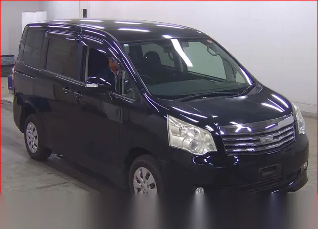 2013 Toyota Noah X Smart Edition Black Van for sale, Japanese used car export | GULJI TRADERS