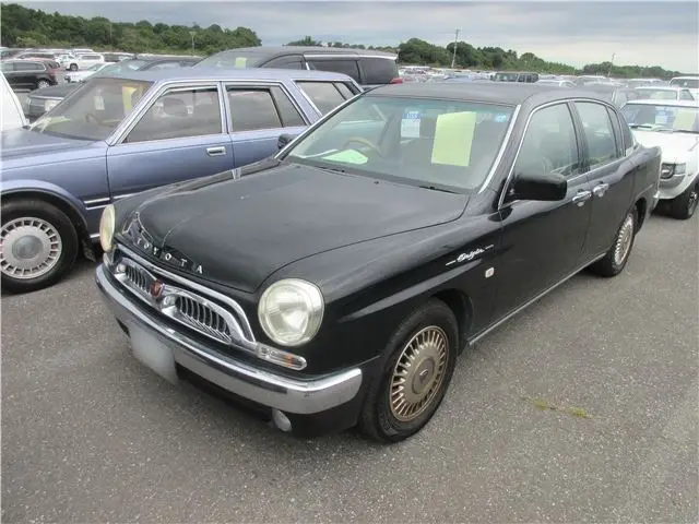 2000 Toyota Origin Black Sedan for sale, Japanese used car export - photo 1 of 8 | GULJI TRADERS