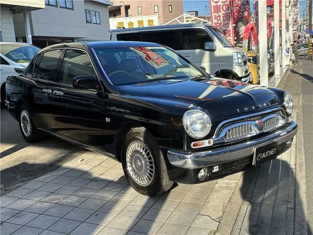 2002 Toyota Origin Base grade, limited edition of 1000 units, first-generation Crown 9-inch DPO Black Sedan for sale, Japanese used car export - photo 1 of 76 | GULJI TRADERS