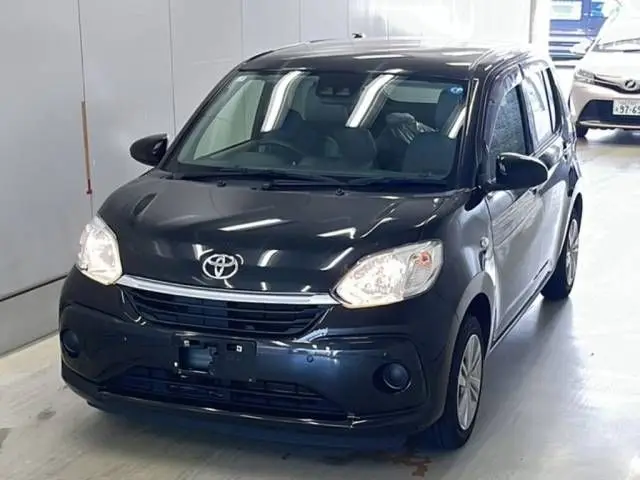 2023 Toyota Passo X Black Sedan for sale, Japanese used car export - photo 1 of 3 | GULJI TRADERS