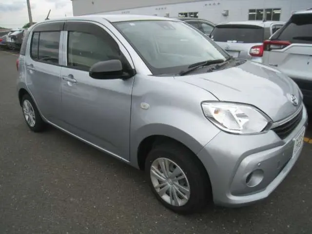 2023 Toyota Passo X Smart Assist - photo 1 2023 Toyota Passo X Smart Assist Silver Sedan for sale, Japanese used car export - photo 1 of 12 | GULJI TRADERS