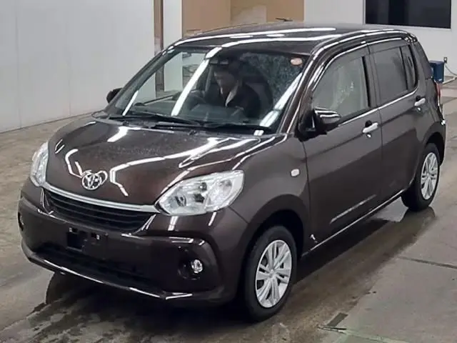 2023 Toyota Passo X L Package 4WD Brown Sedan for sale, Japanese used car export | GULJI TRADERS