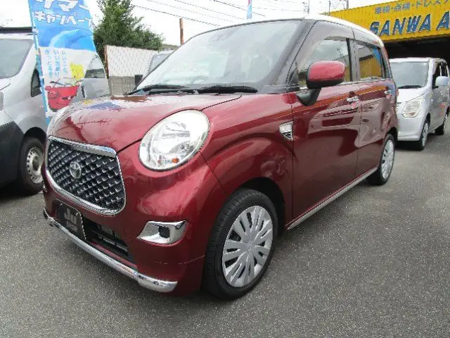 2018 Toyota Pixis Joy F X SA III Red Sedan for sale, Japanese used car export - photo 1 of 22 | GULJI TRADERS