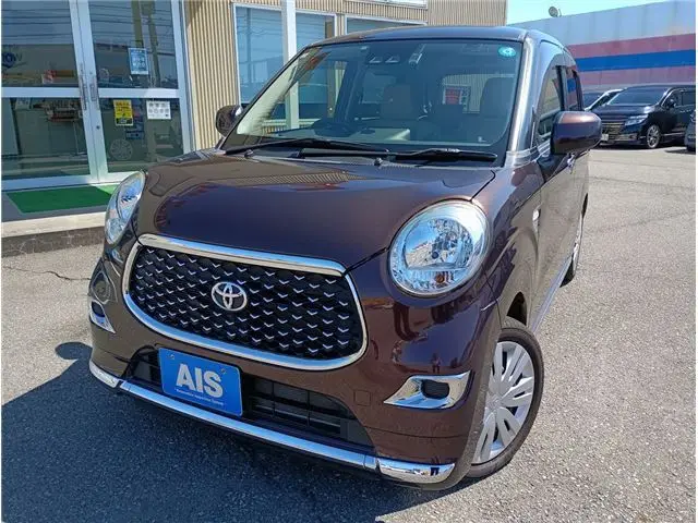 2019 Toyota Pixis Joy F X SA III ☆ Navigation ☆ TV ☆ Backup Camera ☆ ETC ☆ Brown Sedan for sale, Japanese used car export | GULJI TRADERS