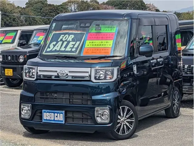 2021 Toyota Pixis Mega G Turbo SAIII ★ SD Navigation ★ Dual Power Doors ★ Collision Mitigation System - photo 1 2021 Toyota Pixis Mega G Turbo SAIII ★ SD Navigation ★ Dual Power Doors ★ Collision Mitigation System Blue Van for sale, Japanese used car export - photo 1 of 80 | GULJI TRADERS