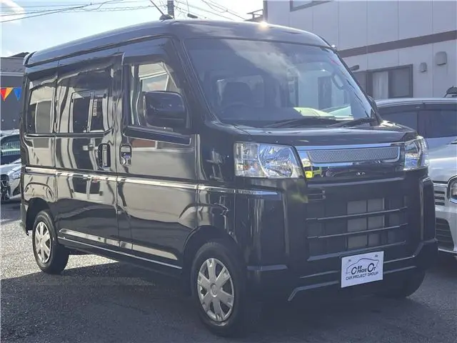 2024 Toyota Pixis Van Cruise control, Smart Assist, genuine navigation system with TV, backup camera, dashcam, ETC (Electronic Toll Collection) system. Black Van for sale, Japanese used car export | GULJI TRADERS