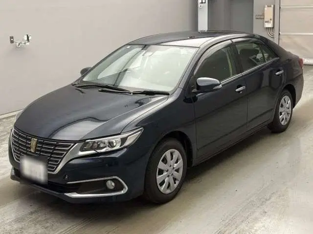 2018 Toyota Premio 1.5F L Package - photo 1 2018 Toyota Premio 1.5F L Package Blue Sedan for sale, Japanese used car export | GULJI TRADERS