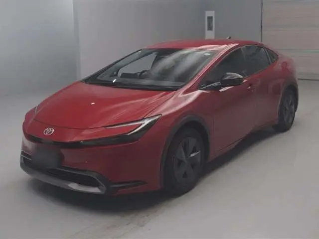 2026 Toyota Prius U Red Sedan for sale, Japanese used car export | GULJI TRADERS