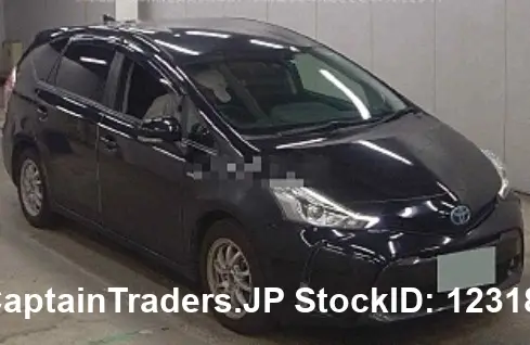 2017 Toyota Prius Alpha Black Van for sale, Japanese used car export - photo 1 of 6 | GULJI TRADERS