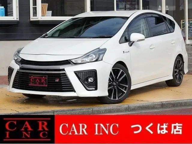 2020 Toyota Prius Alpha S Touring Selection GR Sport Pearl Van for sale, Japanese used car export | GULJI TRADERS