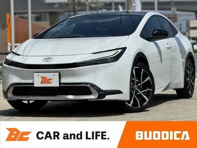 2024 Toyota Prius Phv Z★Panoramic Roof★Toyota Teammate★Genuine 12.3DA★ Pearl Sedan for sale, Japanese used car export - photo 1 of 49 | GULJI TRADERS