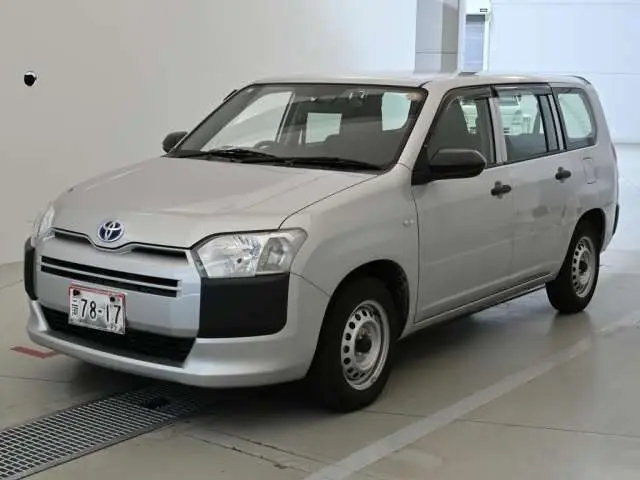 2021 Toyota Probox Hybrid DX Comfort Silver Van for sale, Japanese used car export - photo 1 of 12 | GULJI TRADERS
