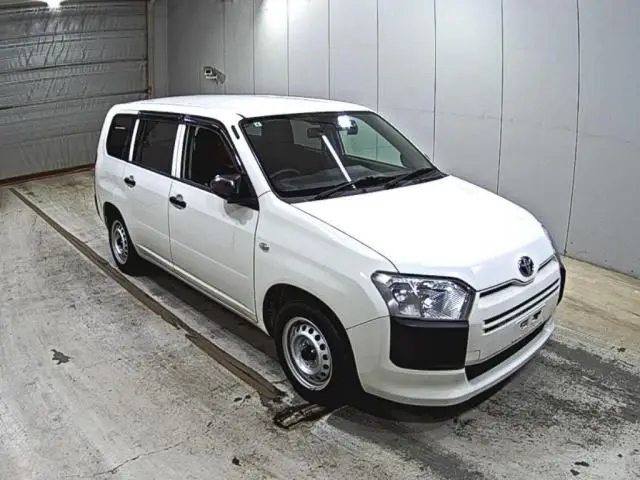 2022 Toyota Probox Hybrid GX White Van for sale, Japanese used car export - photo 1 of 3 | GULJI TRADERS