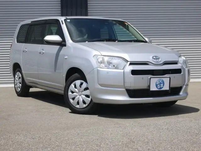 2025 Toyota Probox Hybrid F Current Model Safe Silver Van for sale, Japanese used car export - photo 1 of 9 | GULJI TRADERS